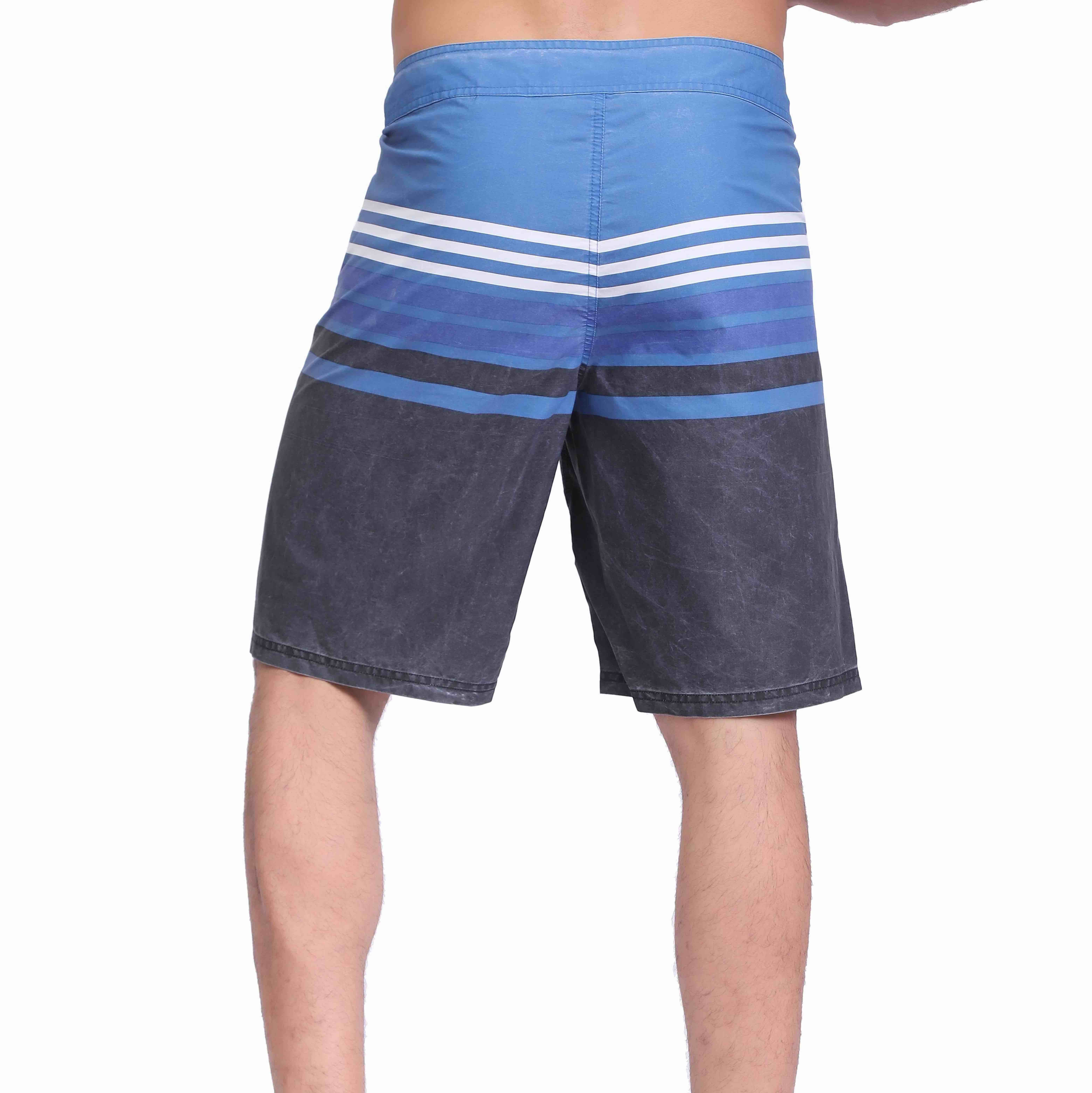 Pigmento para hombres Pigmento estampado de natación pantalones cortos de tablero impermeable